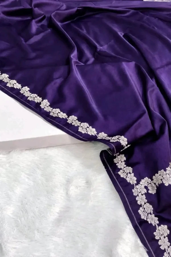 Premium Banarasi Soft Masaru Silk Saree Collection All Over Design