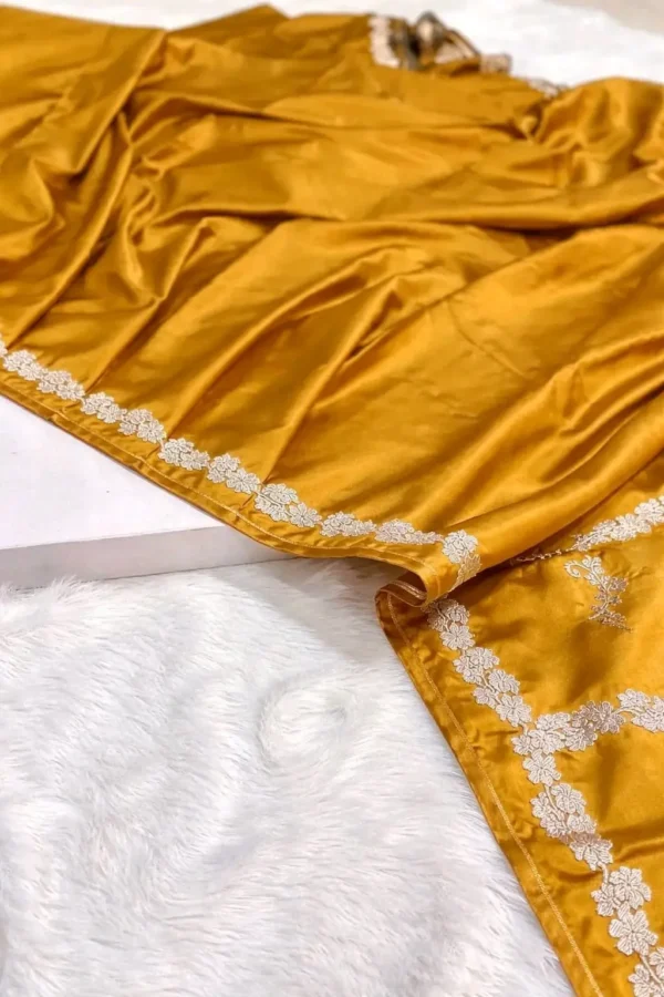 Premium Banarasi Soft Masaru Silk Saree Collection All Over Design