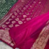 Premium Banarasi Soft Katan Georgette Silk Saree Collection All Over Design