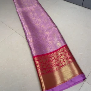 Premium Banarasi Soft Kanchi Pattu Silk Saree Collection All Over Design