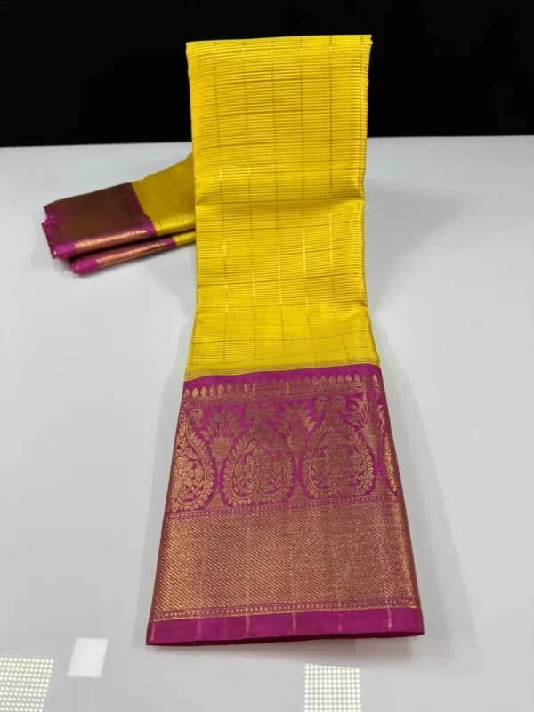 Premium Banarasi Soft Godwal Silk Saree Collection All Over Design