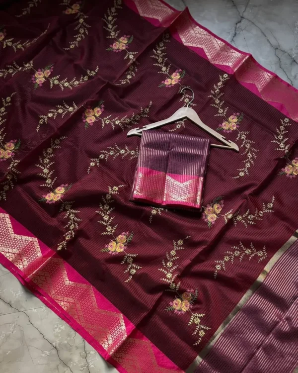 rev_instore (3) Premium Banarasi Soft Kota Silk Saree Collection All Over embroidery Design