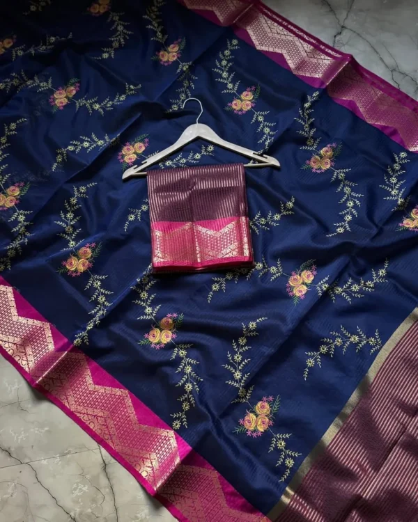 rev_instore (4) Premium Banarasi Soft Kota Silk Saree Collection All Over embroidery Design