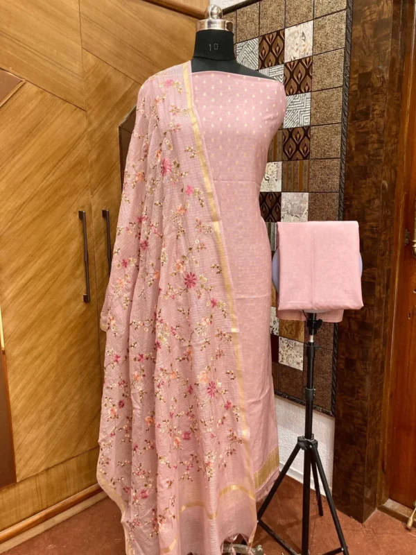 revolusis (1) Exclusive Banarasi Unstitched Salwar kameez with Dupatta