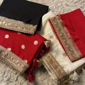 Premium Banarasi Soft Mango Silk Collection All Over Design