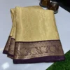 Premium Banarasi Soft Kanchi Pattu Silk Saree Collection All Over Design
