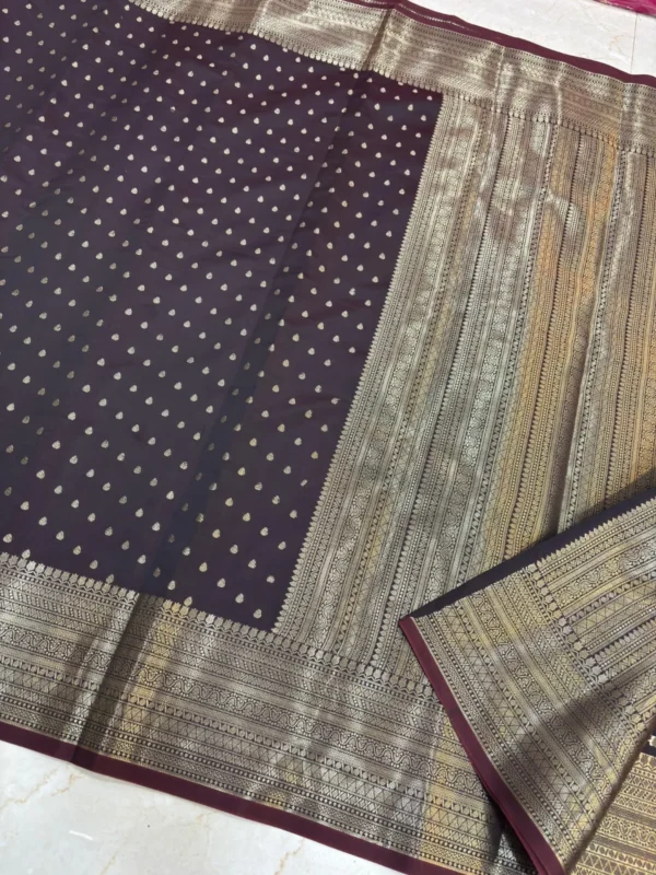 Premium Banarasi Soft Silk Saree Collection All Over Design