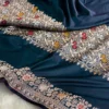 Premium Banarasi Soft Masaru Silk Saree Collection All Over Design