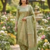 Exclusive Banarasi Unstitched Salwar kameez with Dupatta