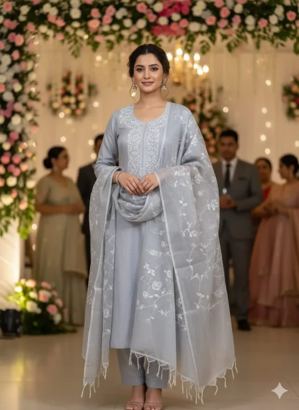 Exclusive Banarasi Unstitched Salwar kameez with Dupatta