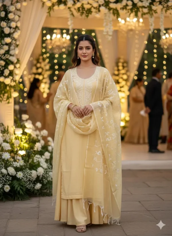 Exclusive Banarasi Unstitched Salwar kameez with Dupatta