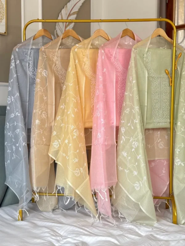 Exclusive Banarasi Unstitched Salwar kameez with Dupatta