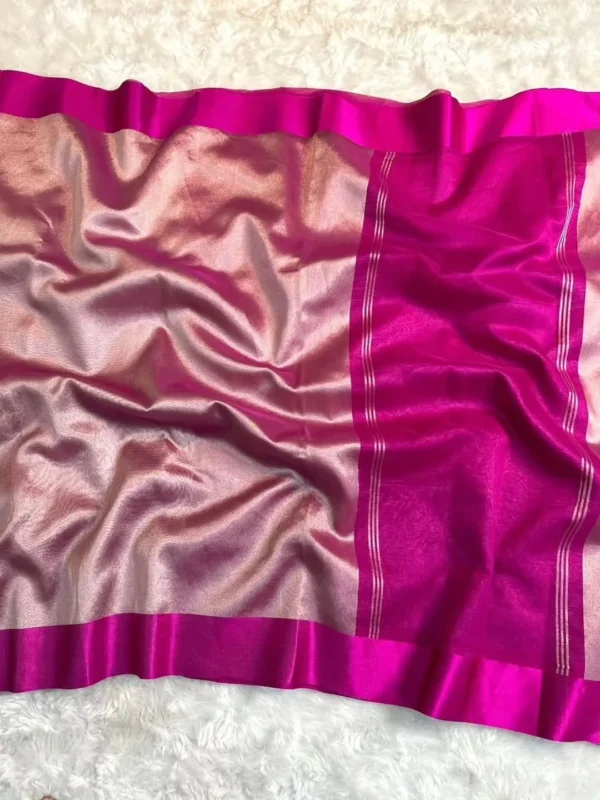 Premium Banarasi Soft Tissue Silk Saree Collection All Over Design