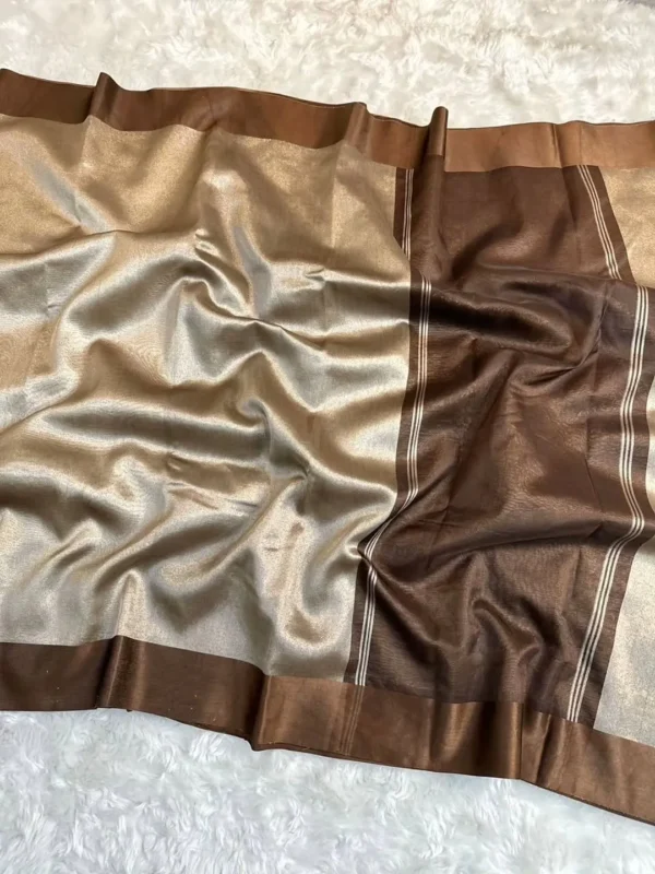 Premium Banarasi Soft Tissue Silk Saree Collection All Over Design