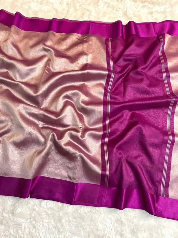 Premium Banarasi Soft Tissue Silk Saree Collection All Over Design