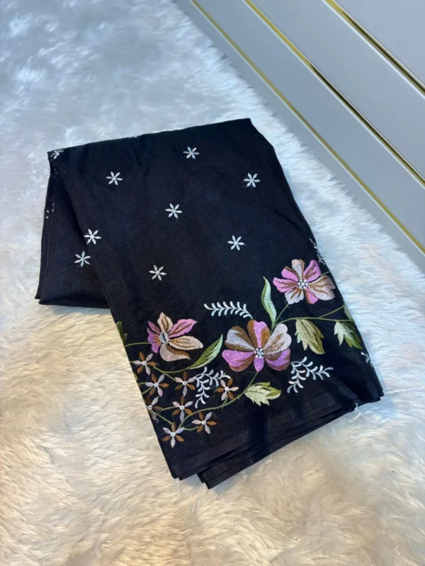 INstore revolusis (10) Premium Banarasi Soft Organza Silk Saree Collection All Over embroidery Design