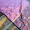 Premium Banarasi Soft Check Silk Saree Collection All Over Design