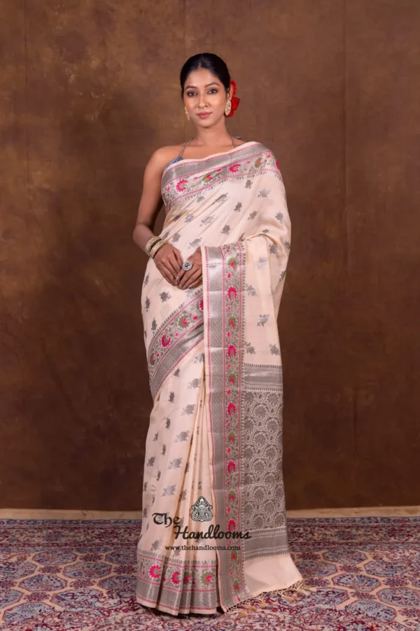 Premium Banarasi Soft Mongo Silk Saree Collection All Over Design