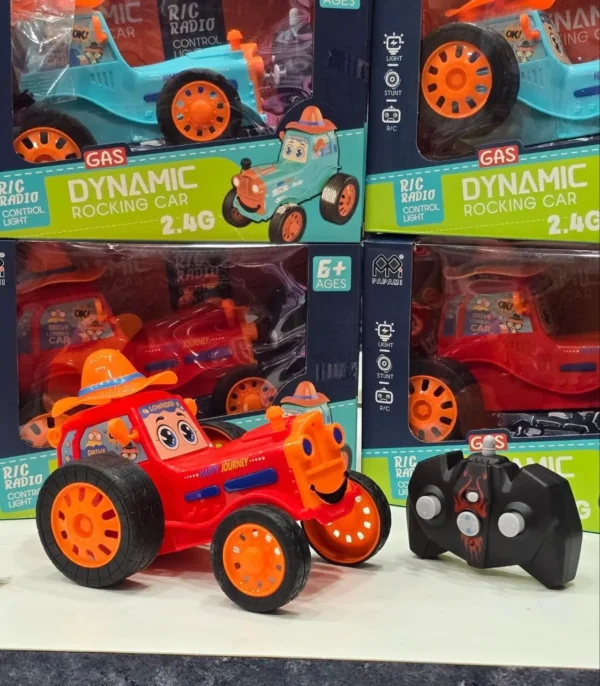 Remote control dancing car