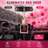58a2598c-1dff-4e94-a34a-69dc3ec9be0b Rose Car Freshener Diffuser Car perfume Air Freshner Hanging Pod (10 ml)