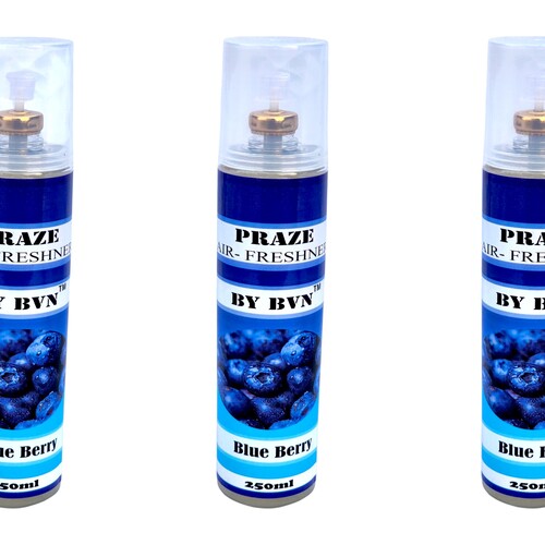 Blur Berry-2 BVN International Blue Berry Room Freshener Spray 250ml – Long-lasting Fragrance, Eco-friendly, Air Freshener