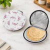 Floral Roti Warmer with Flatbreads Roti Cover with Zip Pack of 5