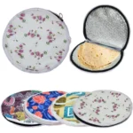 Roti Cover with Zip Pack of 5