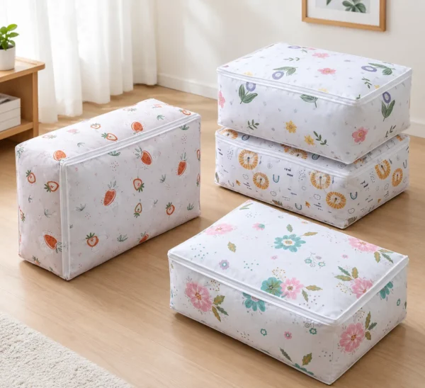 mon (3) QUILT STORAGE ORGANIZER BIG SIZE Pack of 2