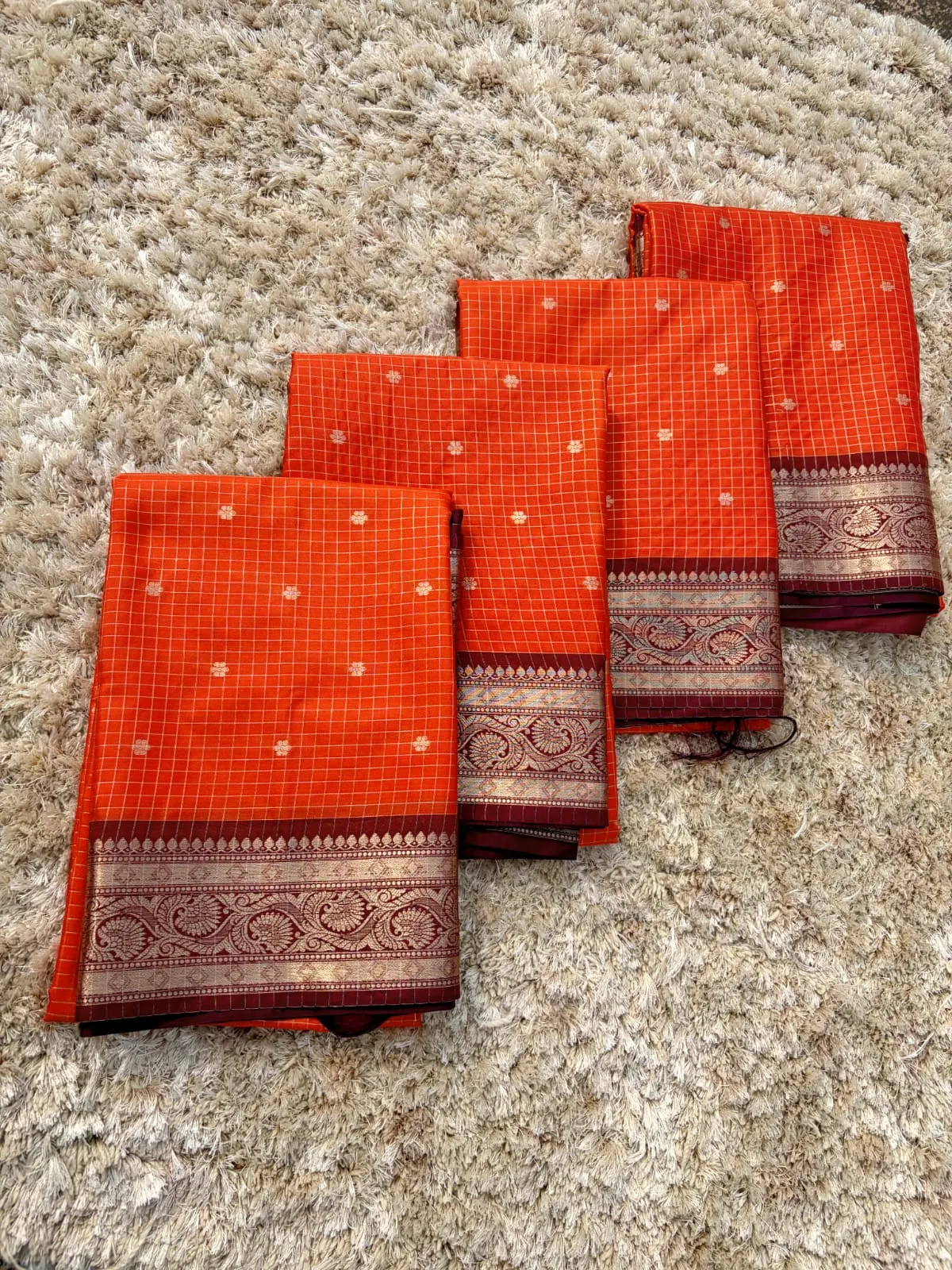 Premium Banarasi Soft Silk Saree Collection all over Design